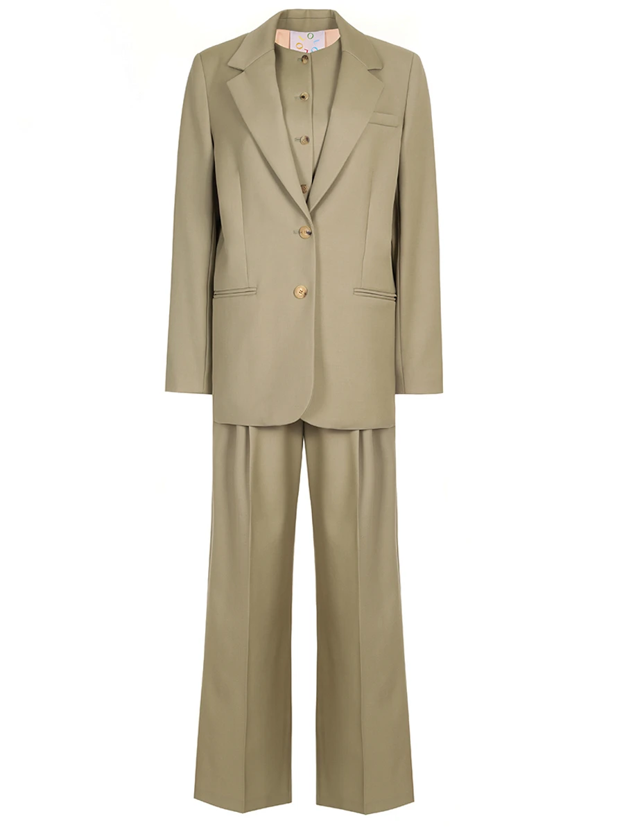 Костюм-тройка шерстяной