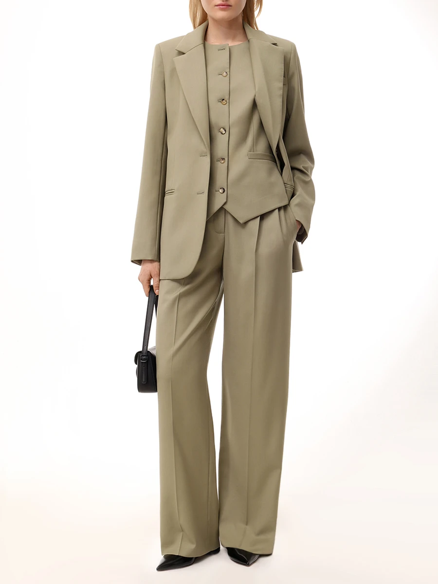 Костюм-тройка шерстяной