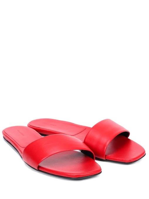 Шлепанцы кожаные Dina LOULOU DE SAISON