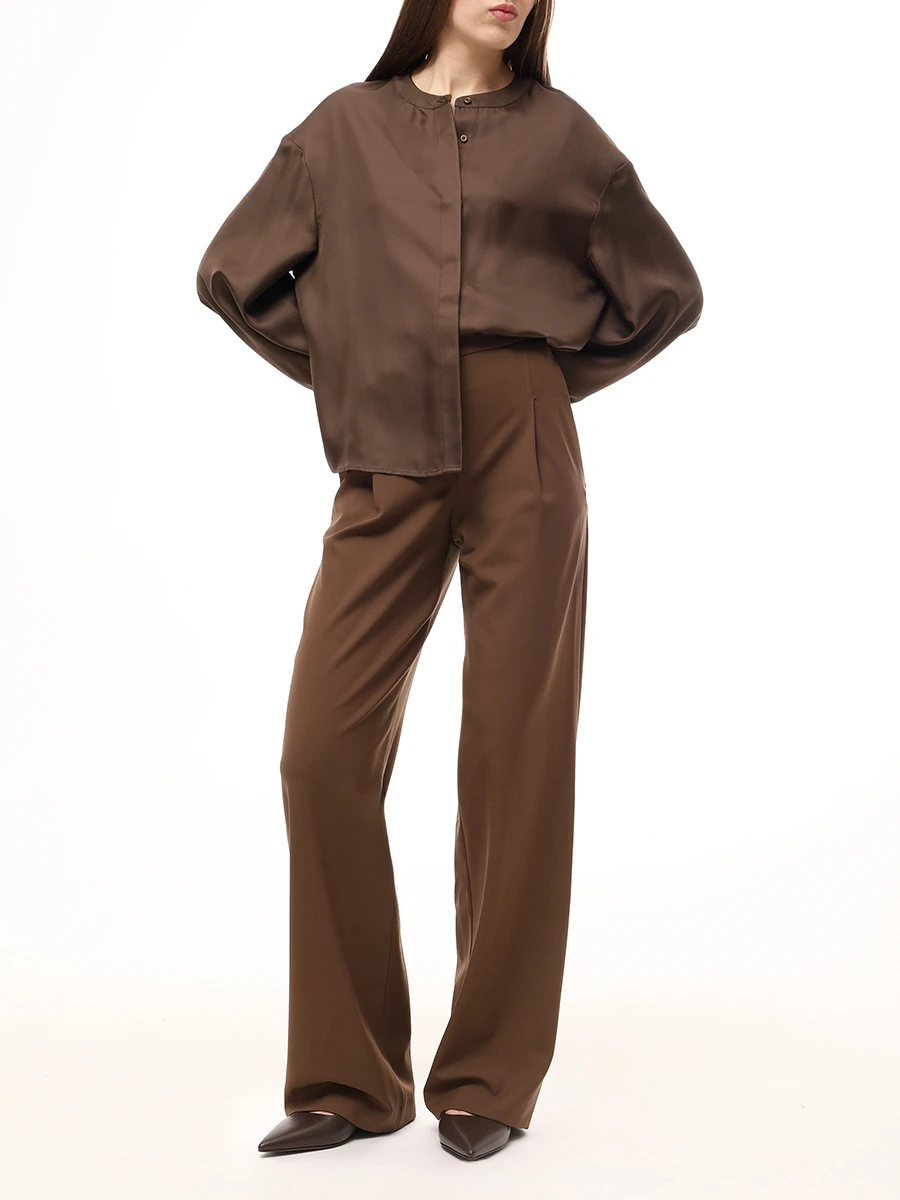 Брюки шерстяные