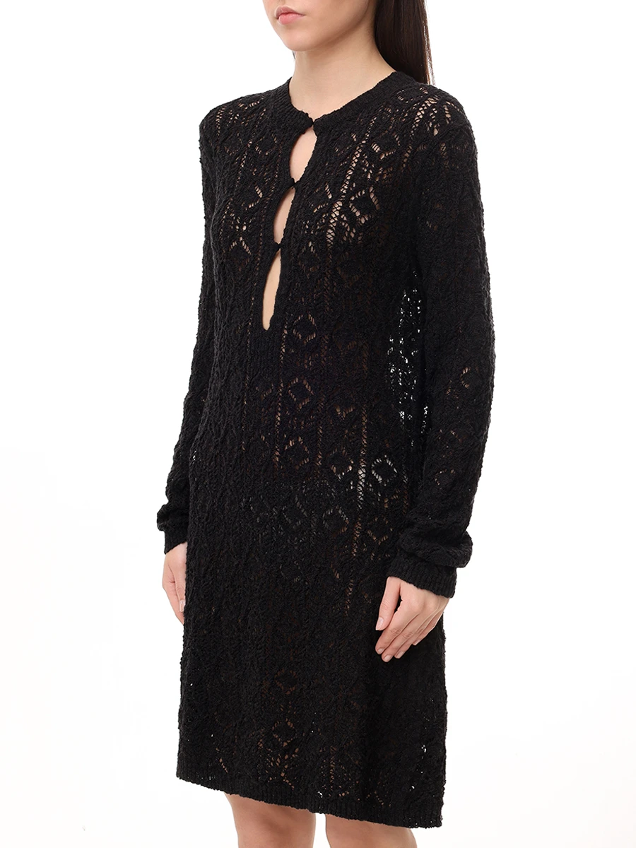 Платье из хлопка и шелка