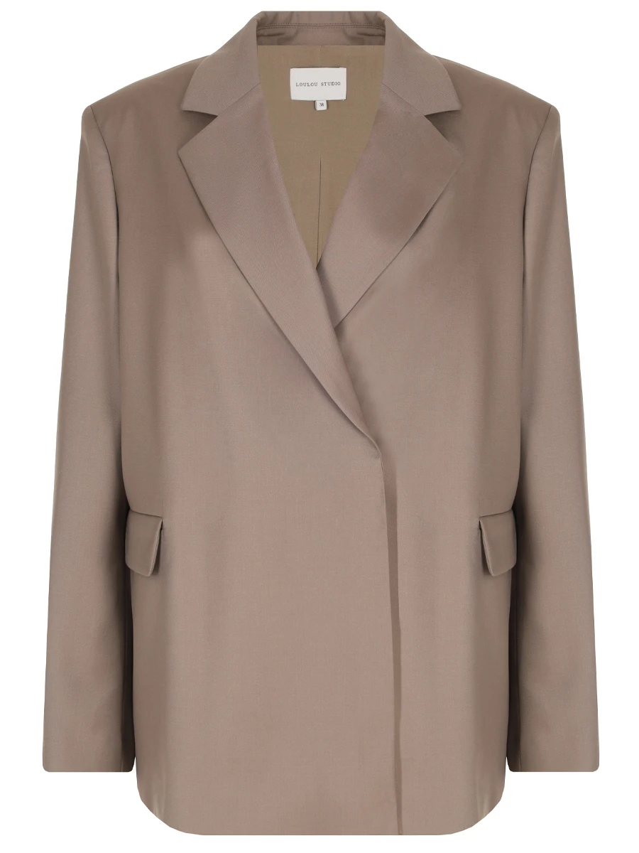 Пиджак шерстяной