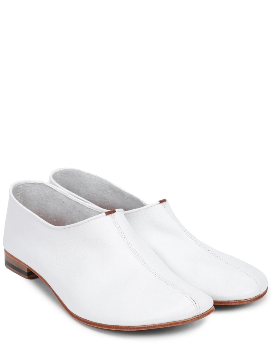 Слиперы кожаные