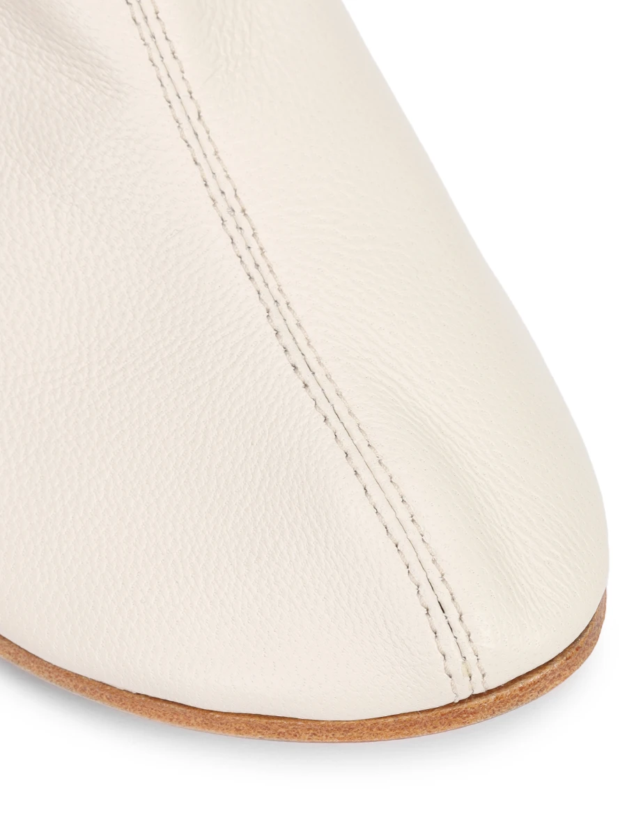 Слиперы кожаные