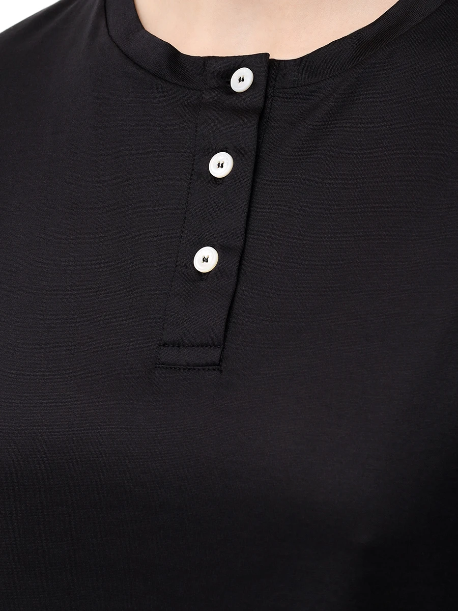 Футболка из шелка и хлопка