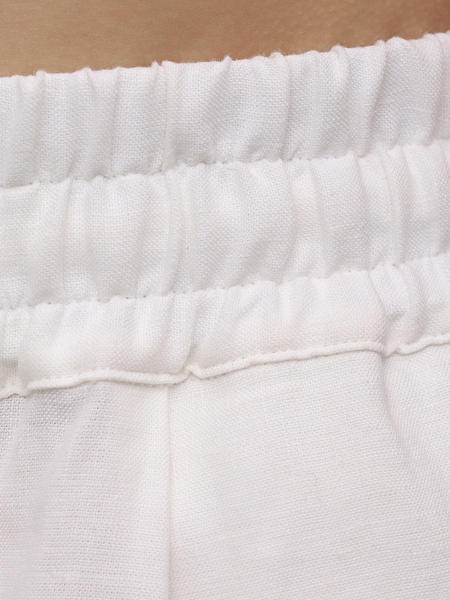 Брюки льняные