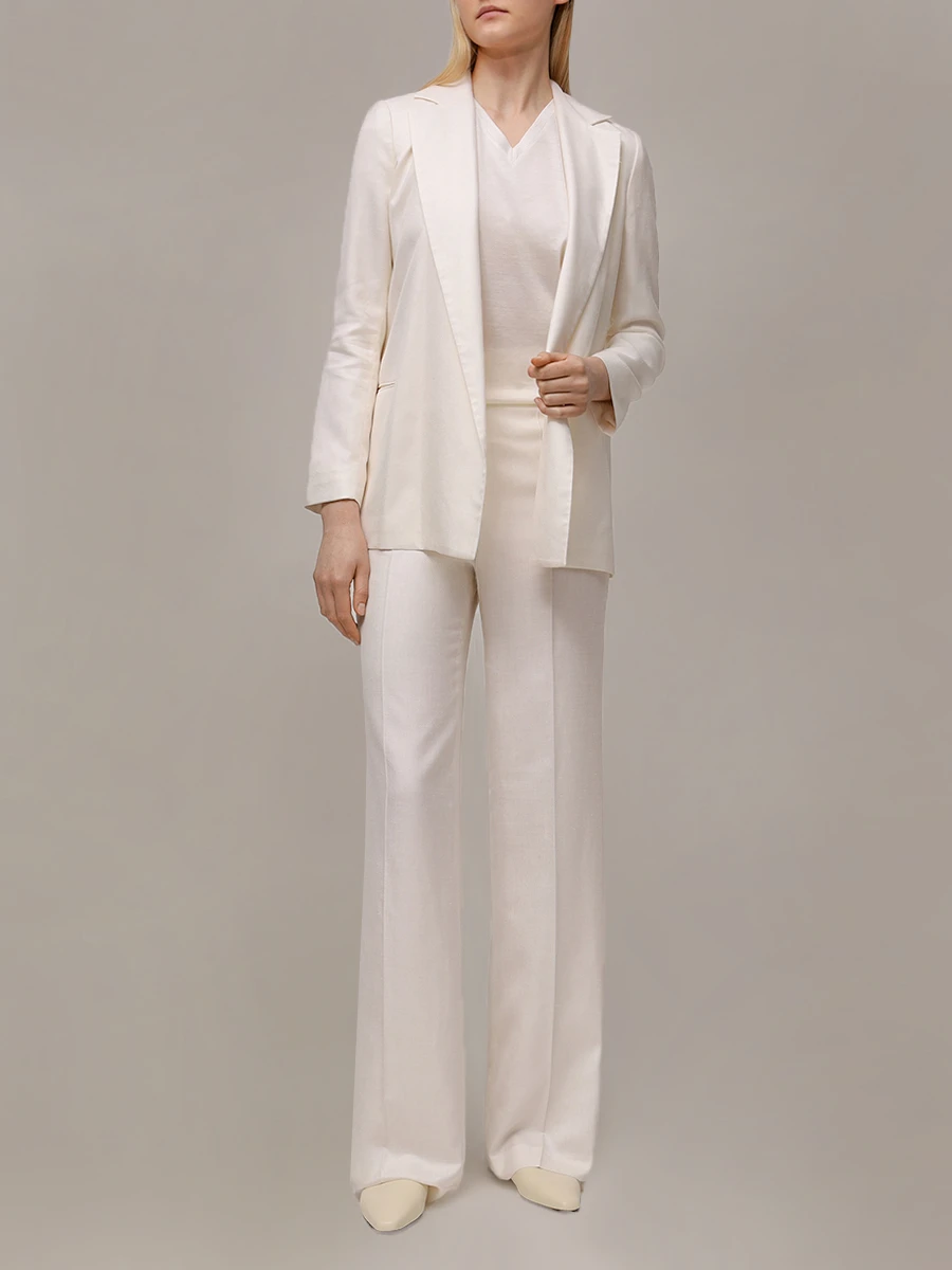 Футболка из шелка и хлопка