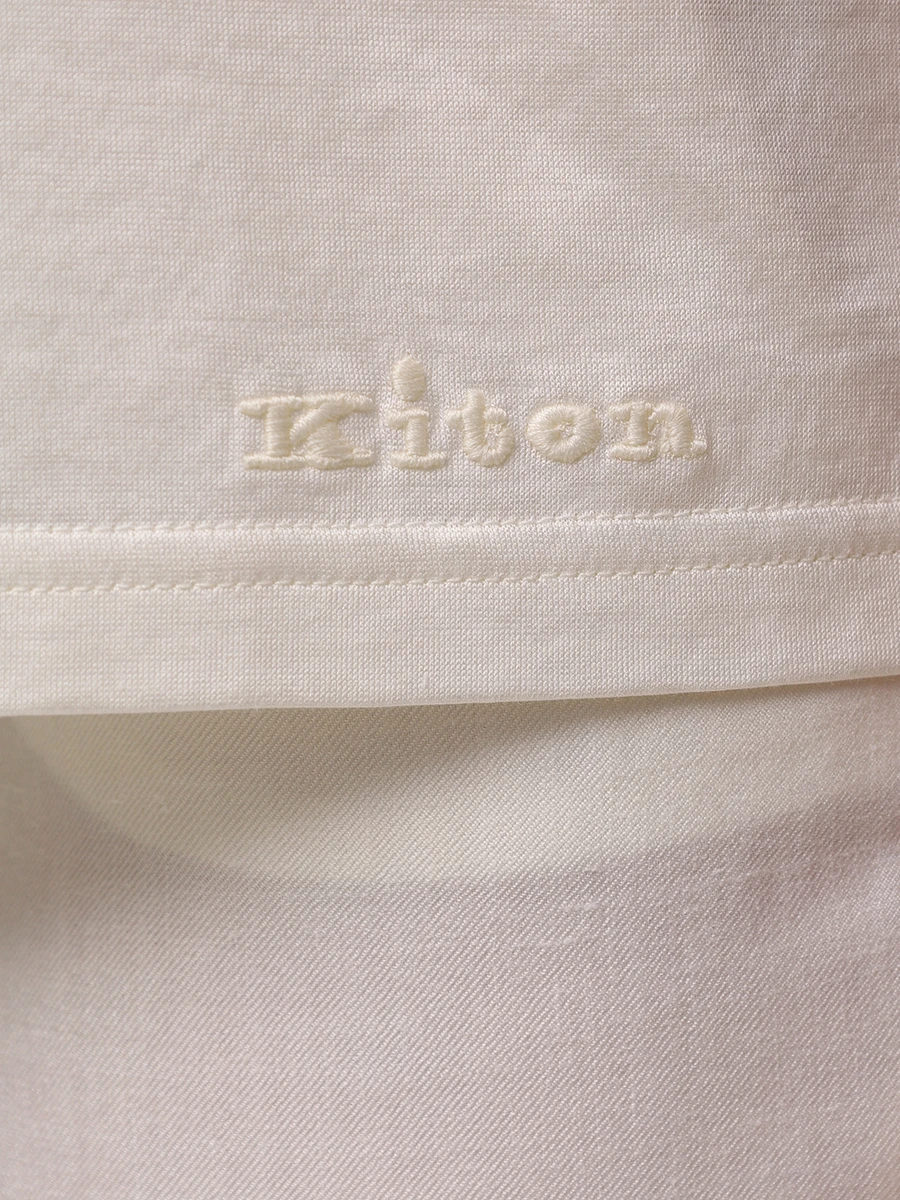 Футболка из шелка и хлопка