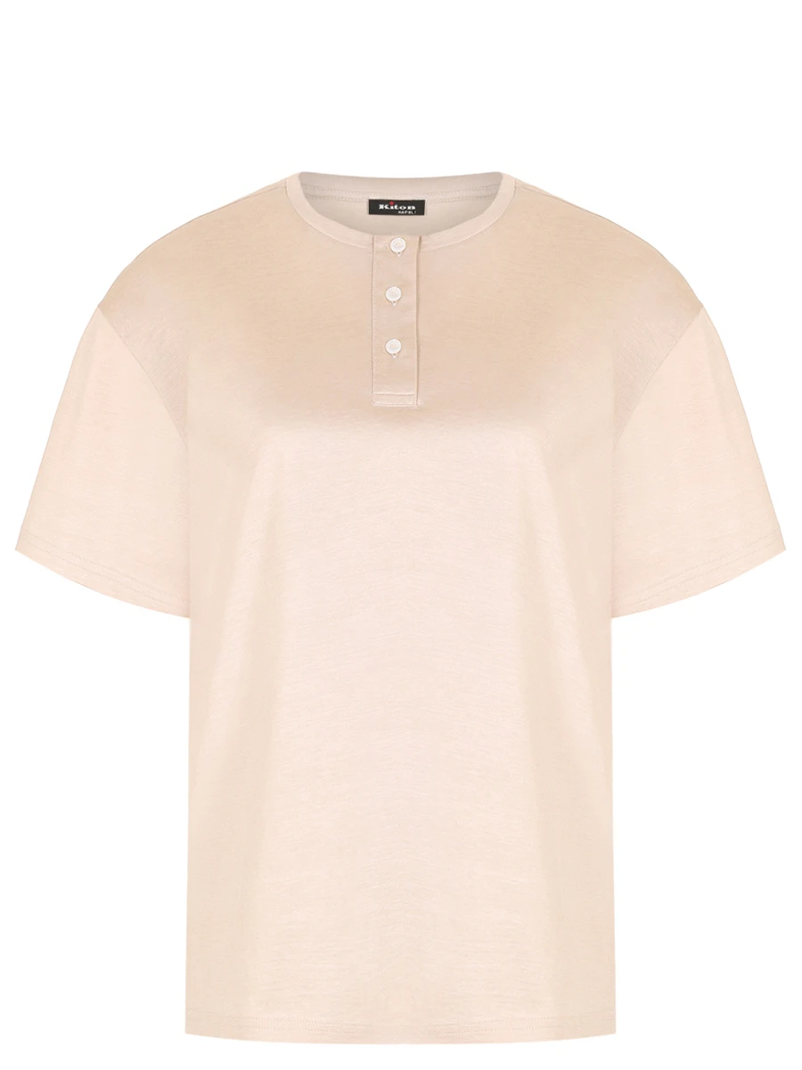 Футболка из шелка и хлопка