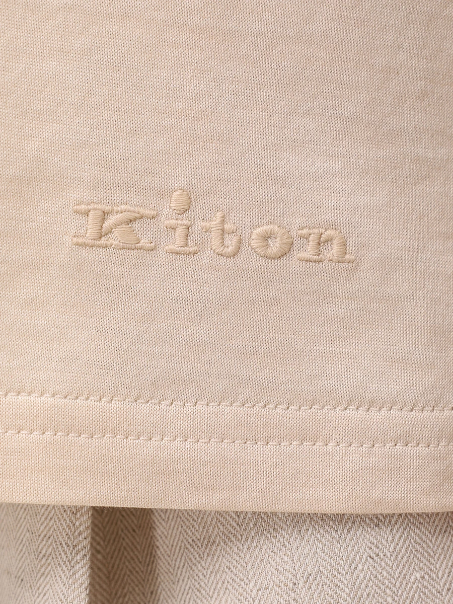 Футболка из шелка и хлопка