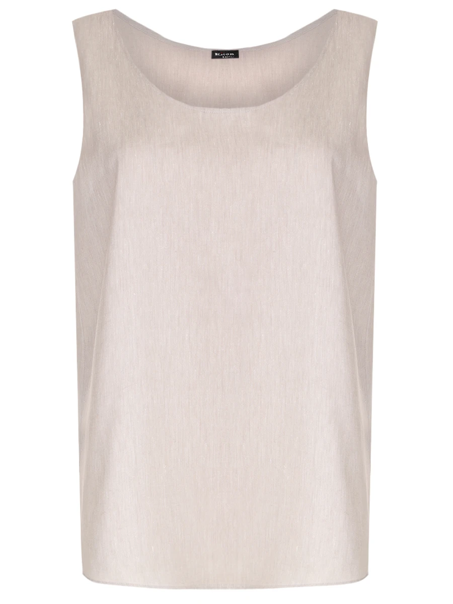 Топ из шерсти и льна