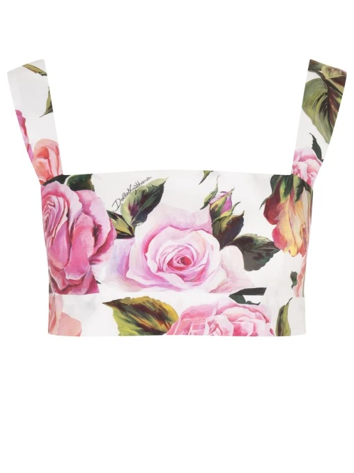 Топ хлопковый DOLCE & GABBANA