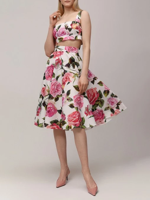 Топ хлопковый DOLCE & GABBANA