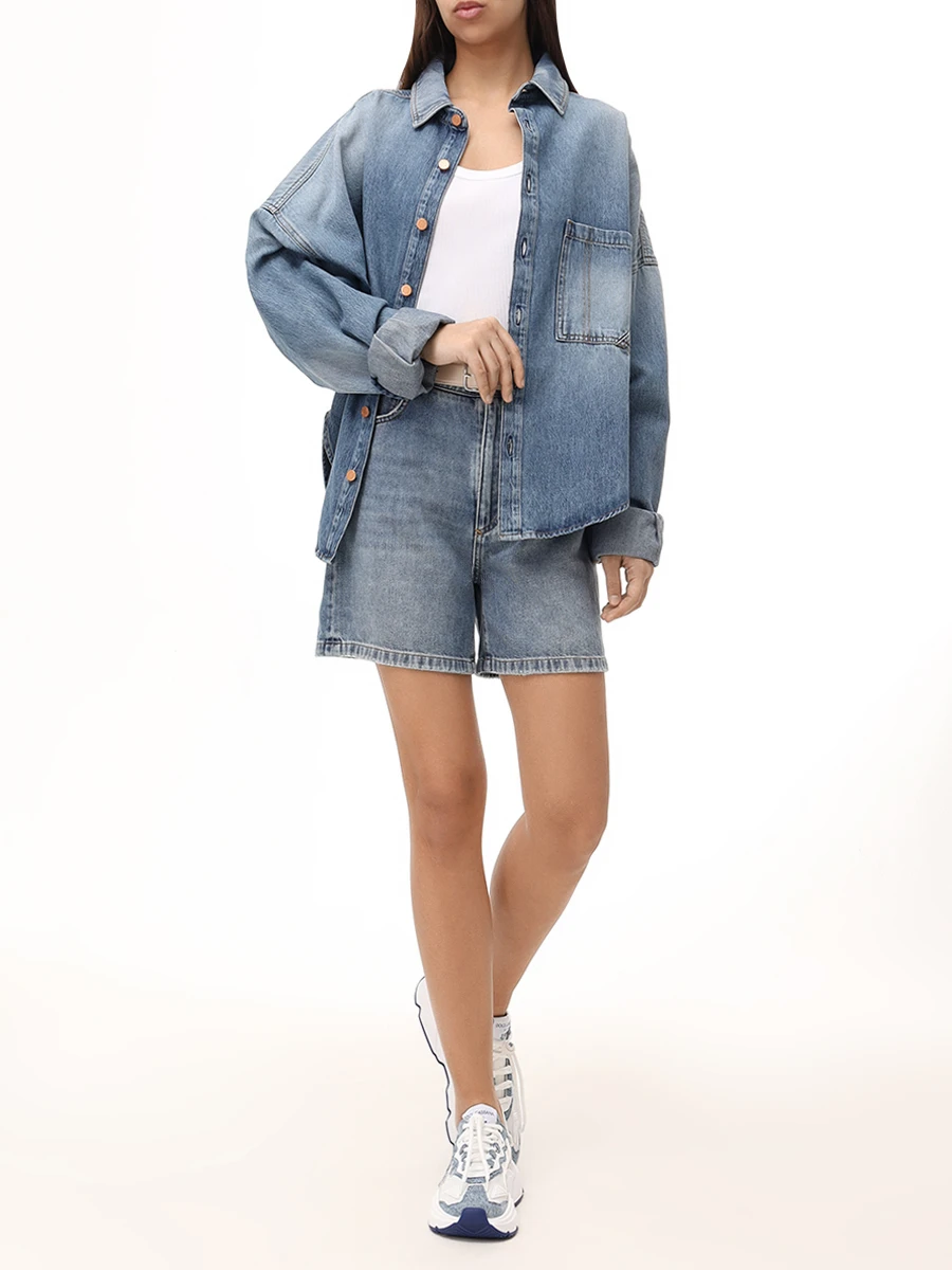 Шорты джинсовые