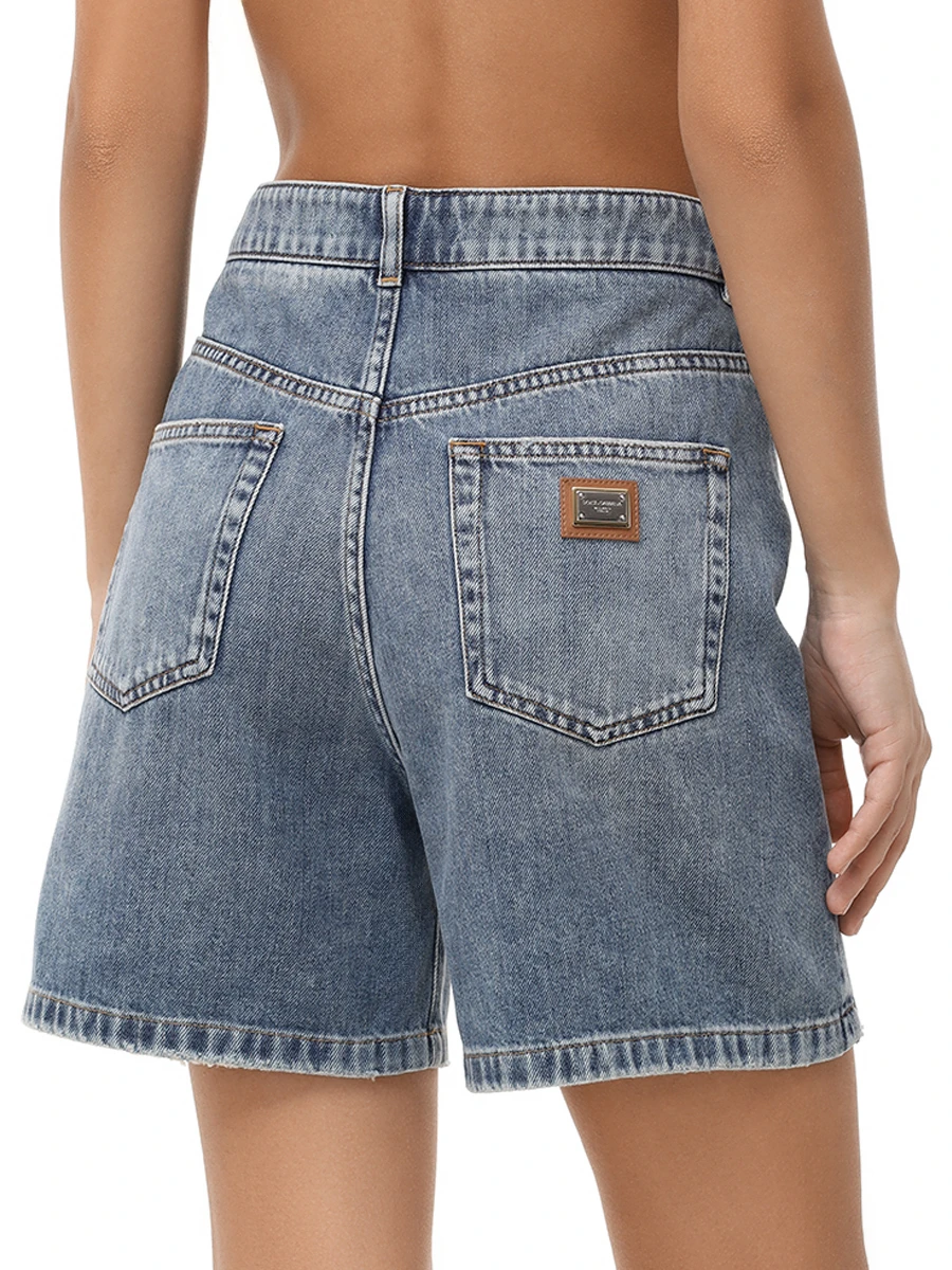 Шорты джинсовые