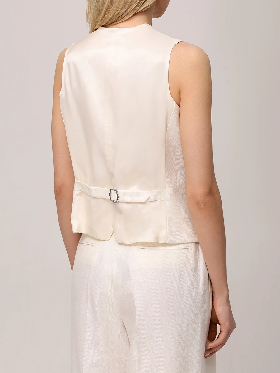 Костюм из льна и хлопка