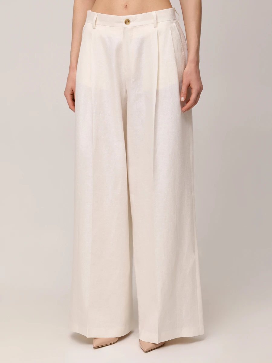 Костюм из льна и хлопка