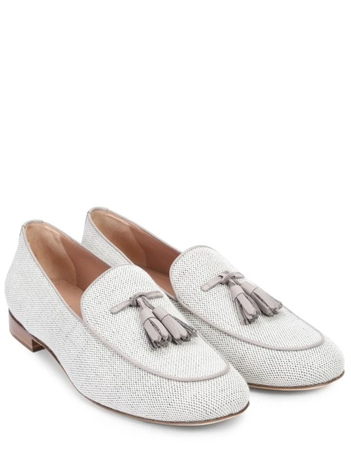 Лоферы текстильные KITON