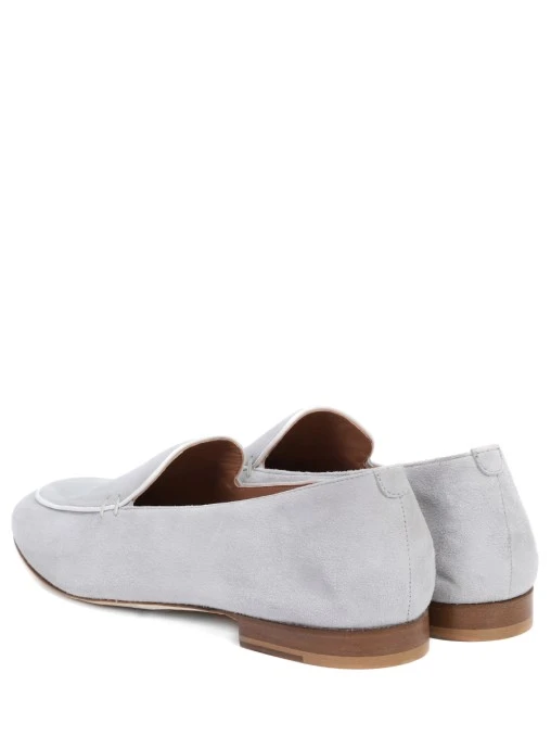 Лоферы замшевые KITON