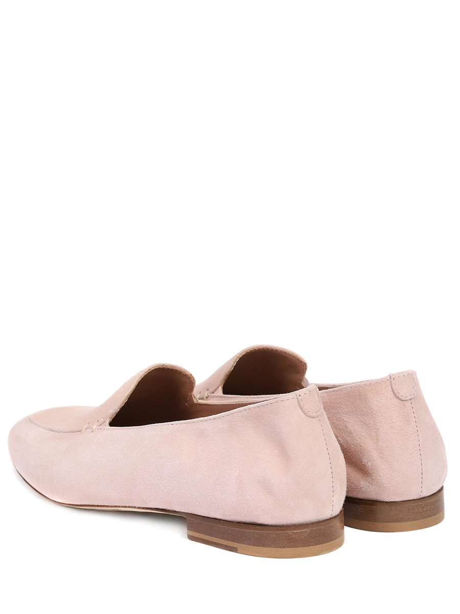 Лоферы замшевые