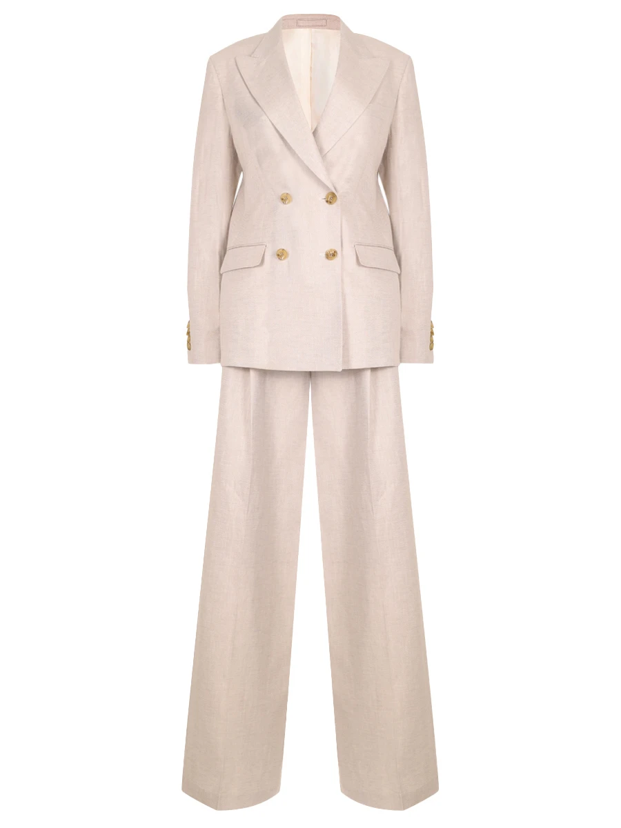 Костюм из льна и хлопка