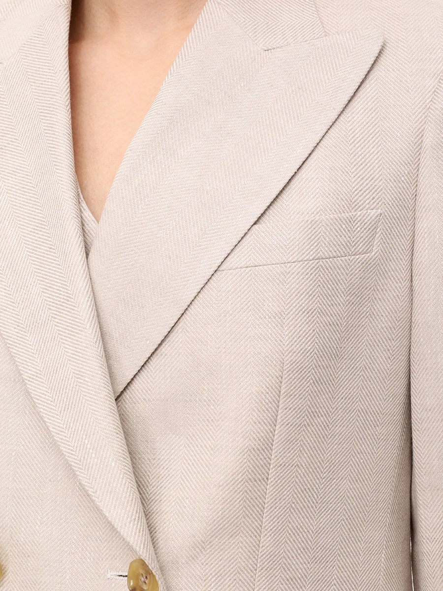 Костюм из льна и хлопка