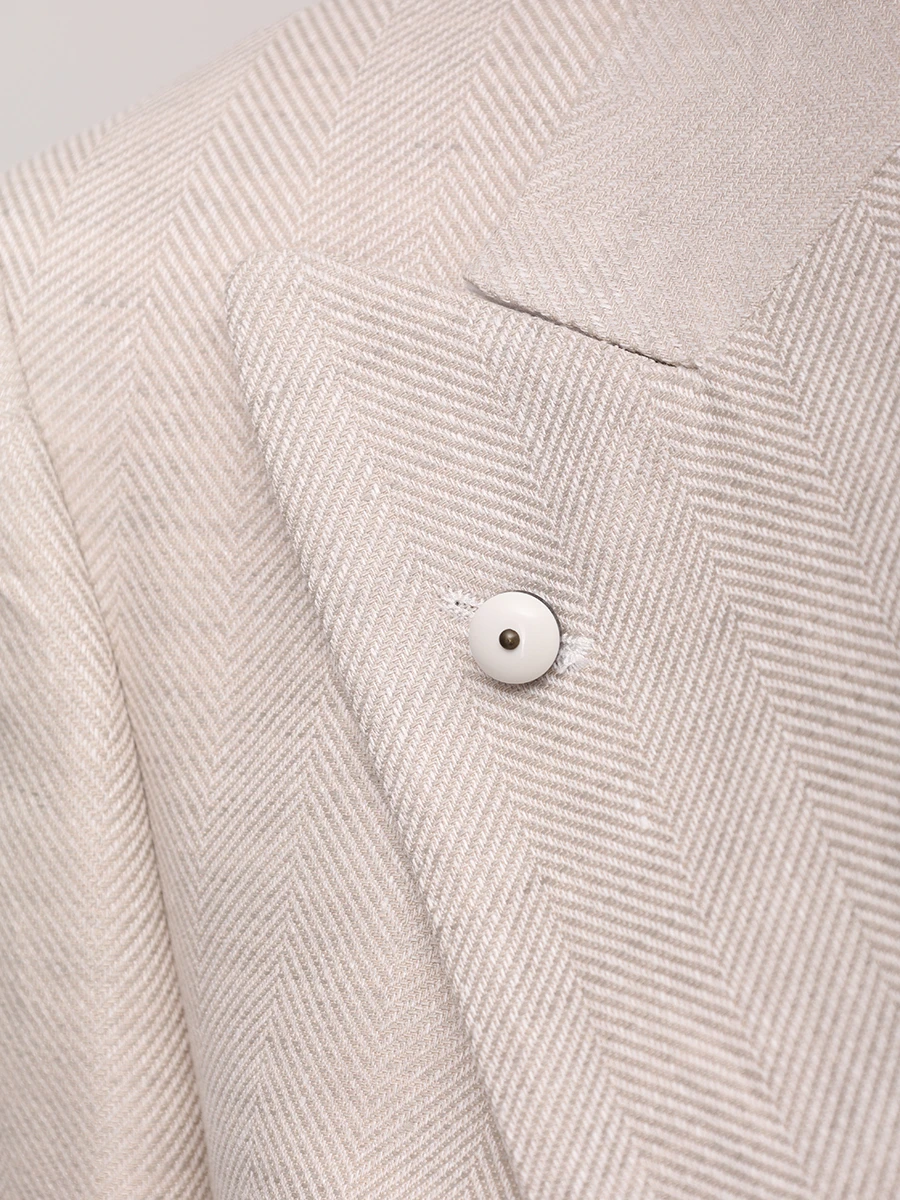 Пиджак изо льна и хлопка