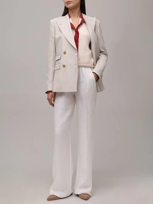 Пиджак изо льна и хлопка L.B.M. 1911