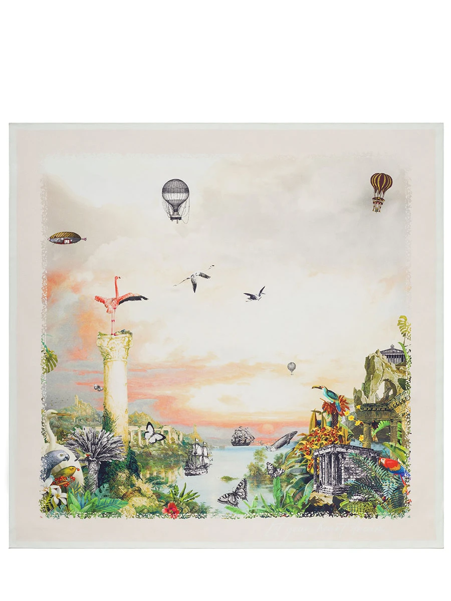 Платок шелковый