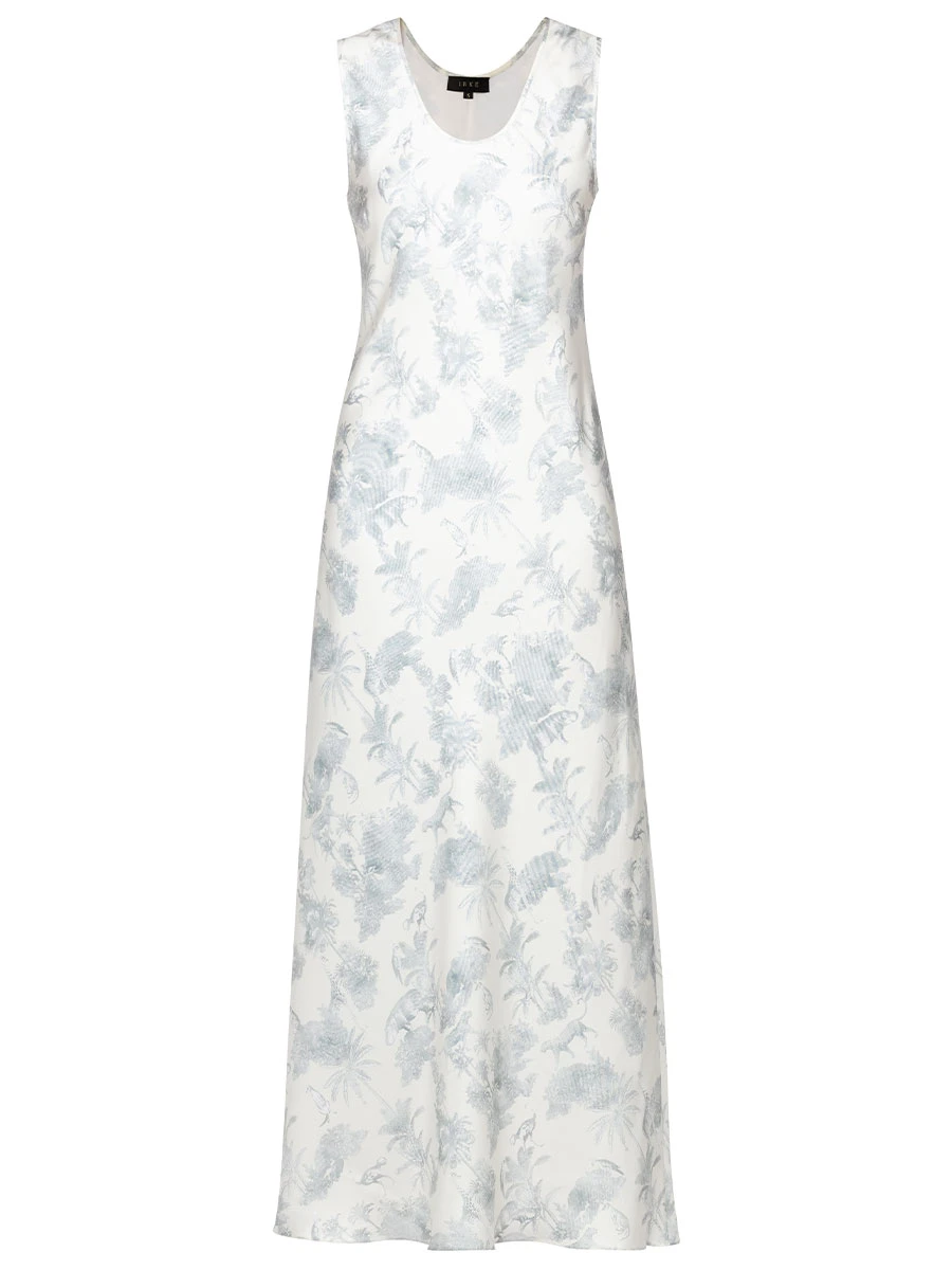 Платье шелковое