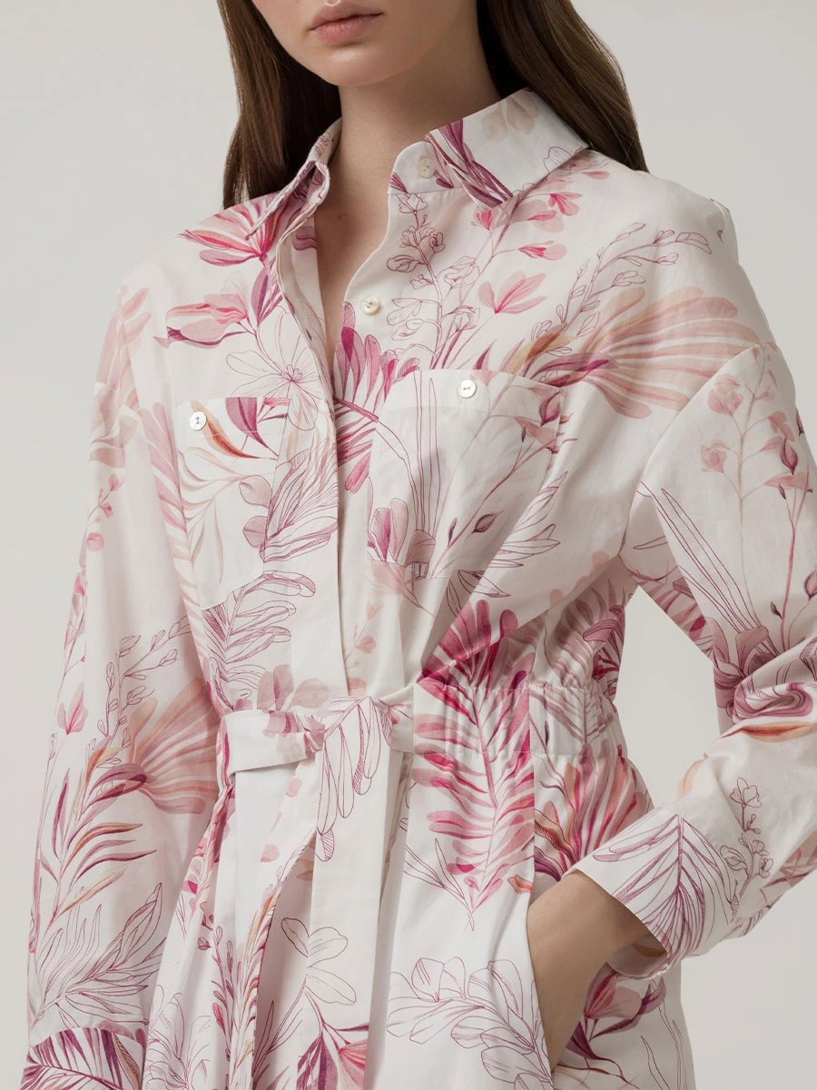 Платье хлопковое