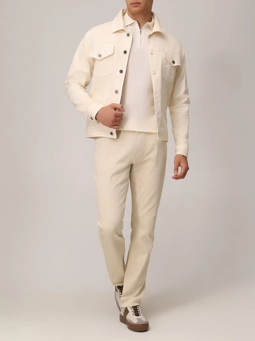 Поло хлопковое FIORONI CASHMERE