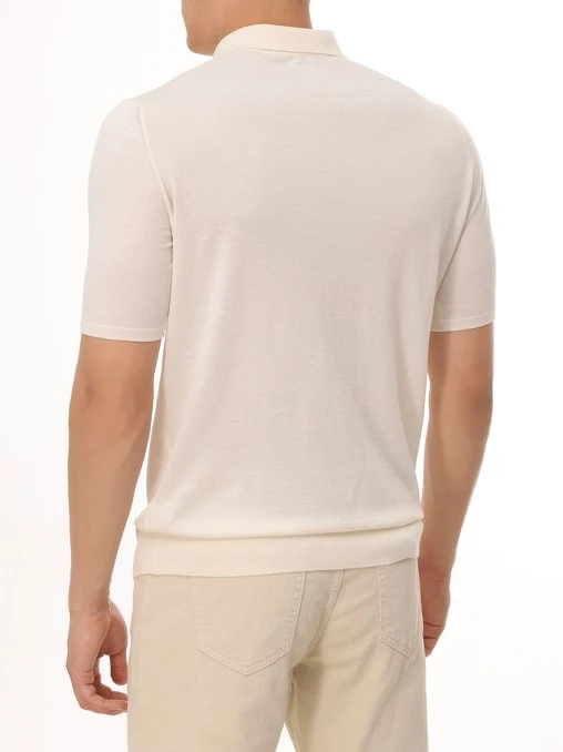 Поло хлопковое FIORONI CASHMERE