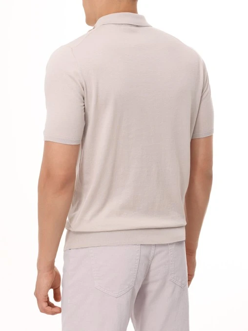 Поло хлопковое FIORONI CASHMERE