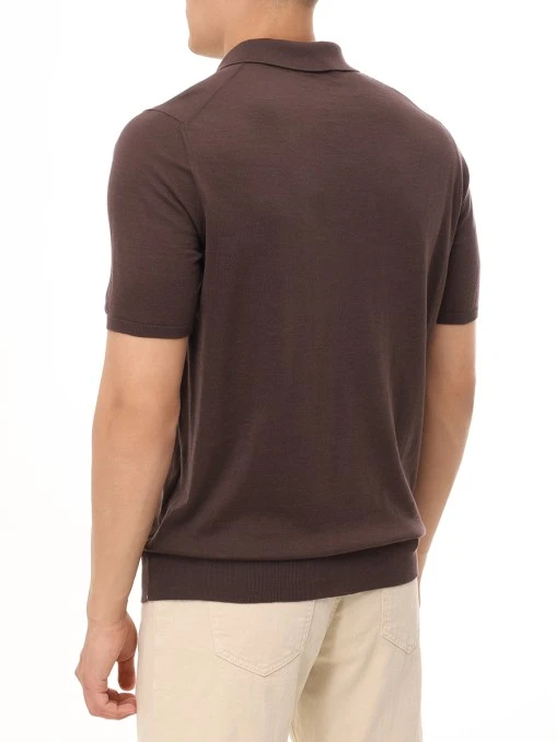 Поло хлопковое FIORONI CASHMERE