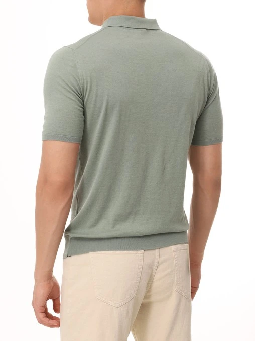 Поло хлопковое FIORONI CASHMERE