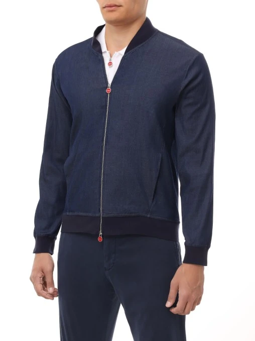 Бомбер хлопковый KITON