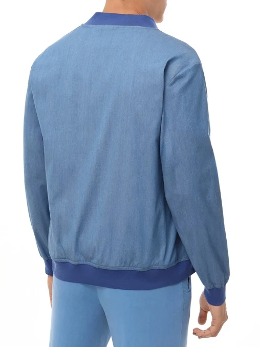 Бомбер хлопковый KITON