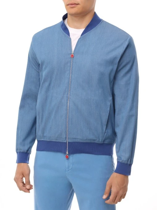 Бомбер хлопковый KITON