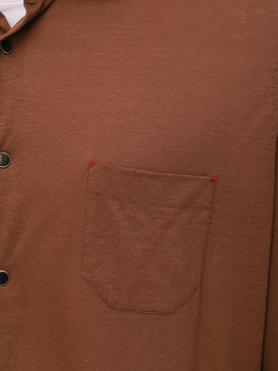 Рубашка Regular Fit из лиоцелла и хлопка