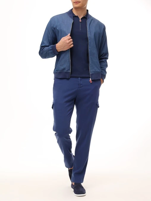 Поло хлопковое KITON