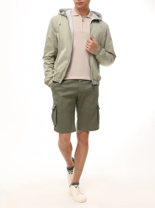 Шорты-карго льняные KITON