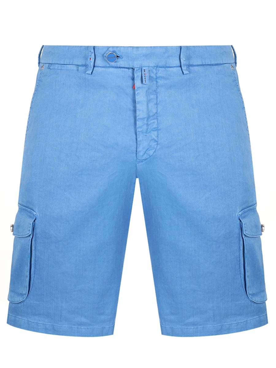 Шорты-карго льняные