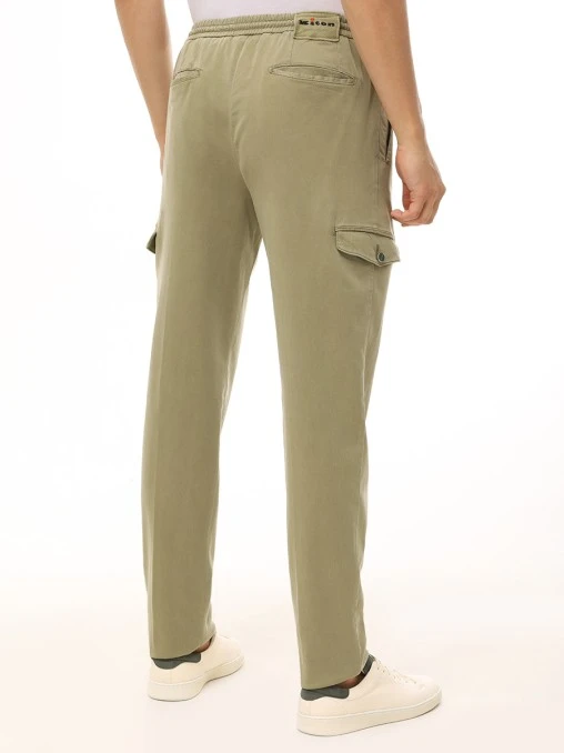 Брюки из лиоцелла KITON