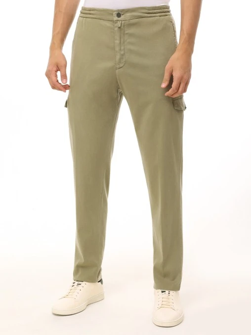 Брюки из лиоцелла KITON