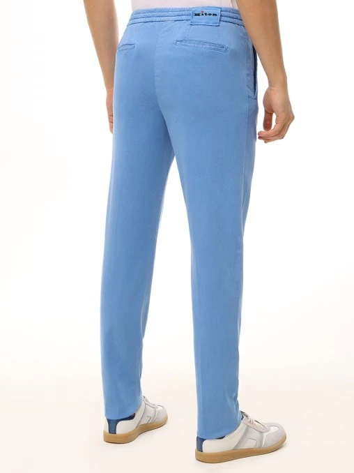 Брюки из лиоцелла KITON