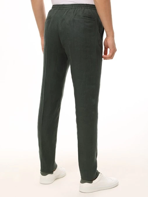 Брюки льняные KITON