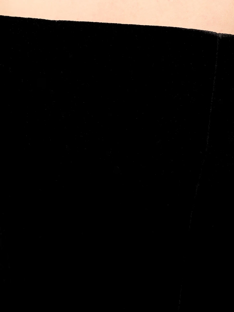 Платье бархатное