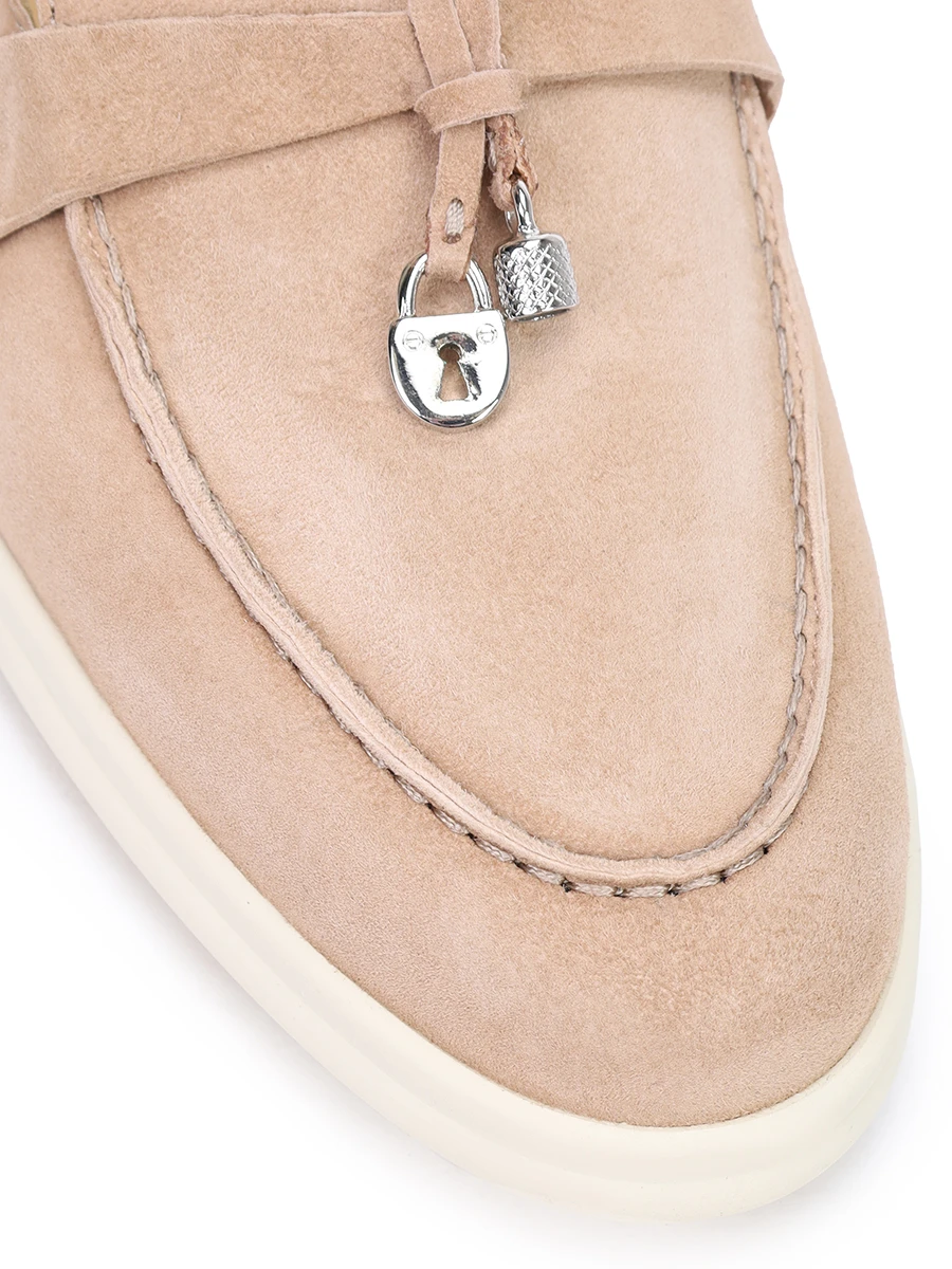 Мюли замшевые