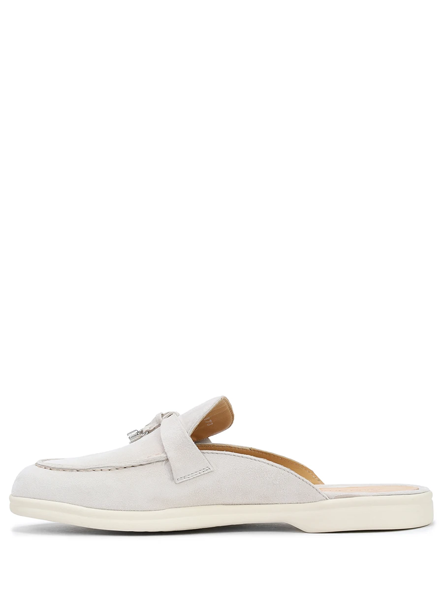 Мюли замшевые